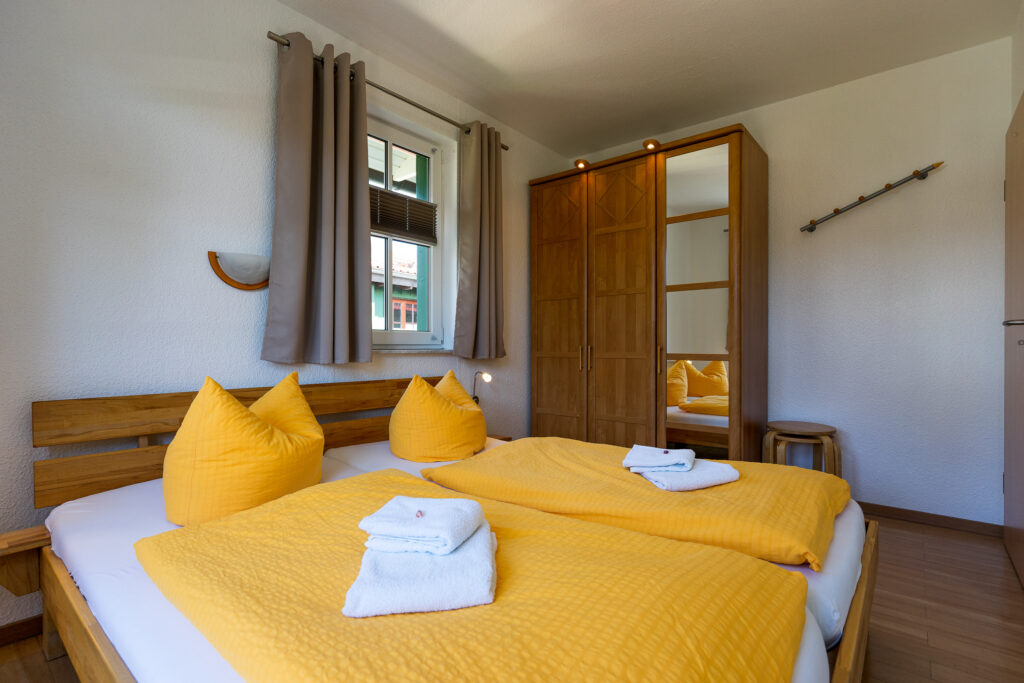 Ferienwohnung Wildbach mit Schlafzimmer